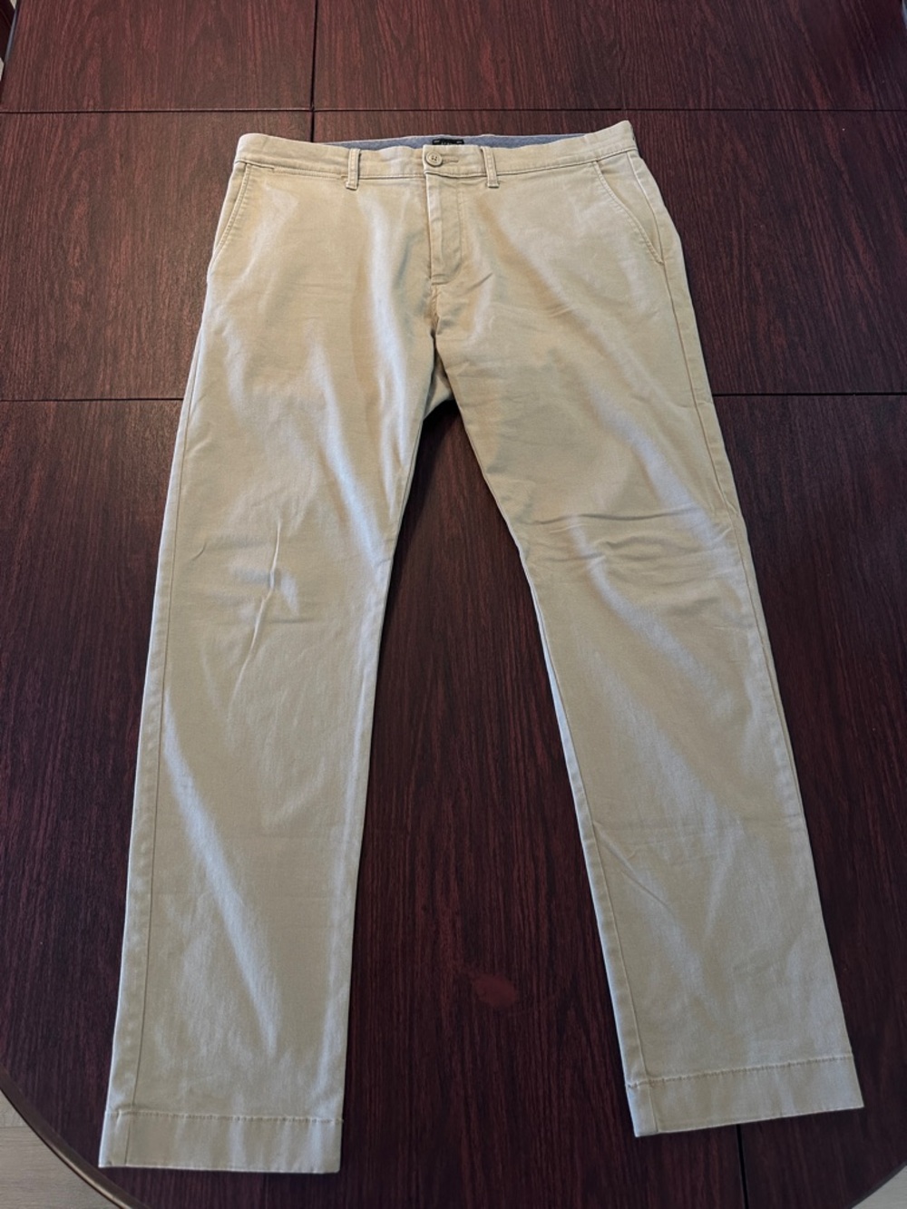J. Crew Men's Chinos in Khaki